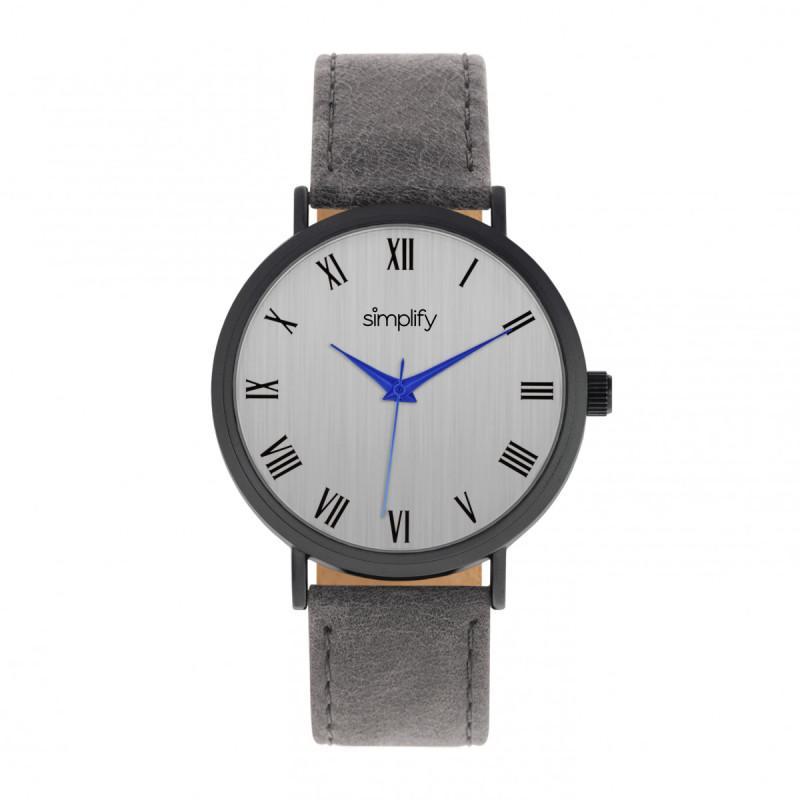 Simplify The 2900 Leather-Band Watch