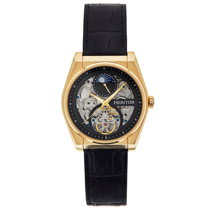 Heritor Automatic Daxton Skeleton Watch - Ruumur