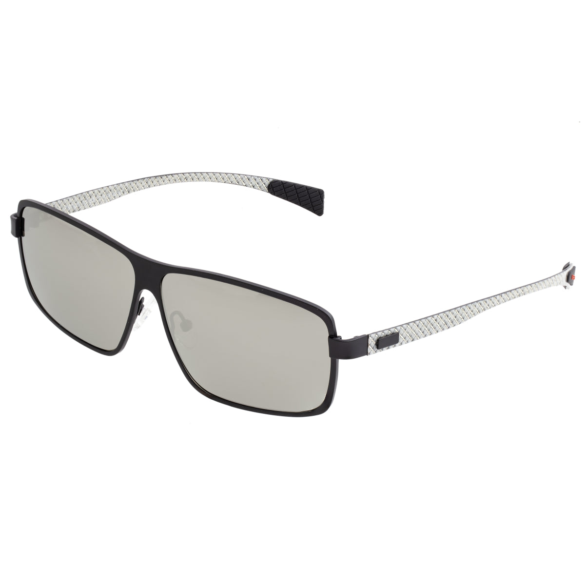 Breed Finlay Titanium Polarized Sunglasses - Black/Black - BSG033BK