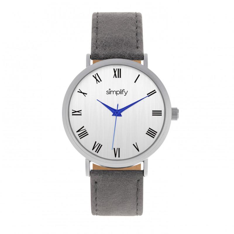 Simplify The 2900 Leather-Band Watch