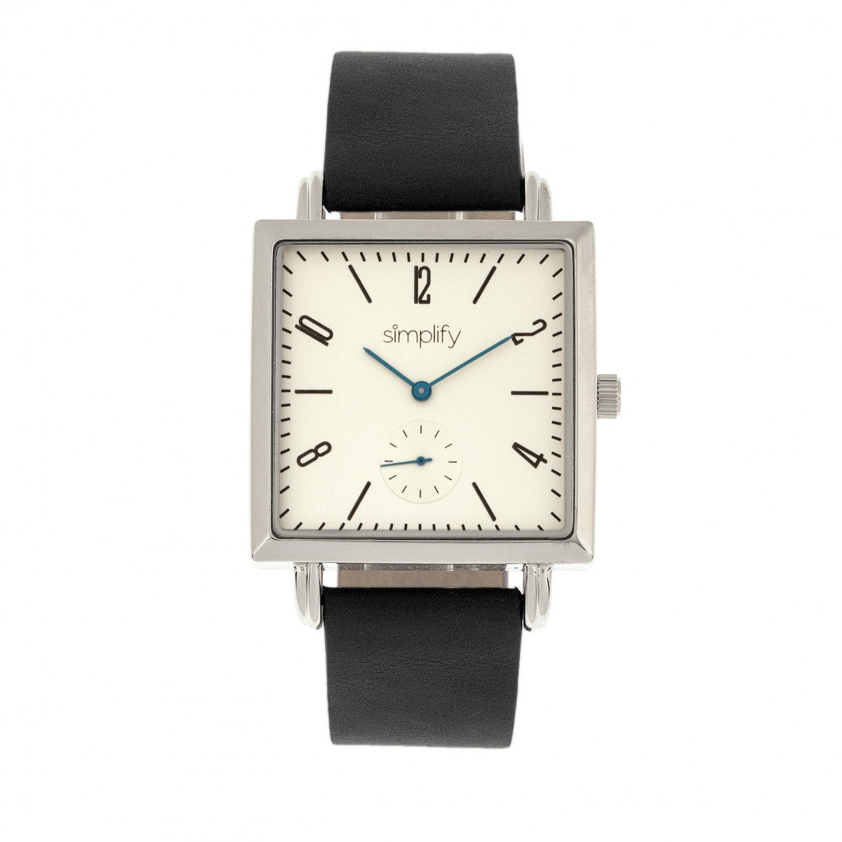 Simplify The 5000 Leather-Band Watch - Black/White - SIM5001