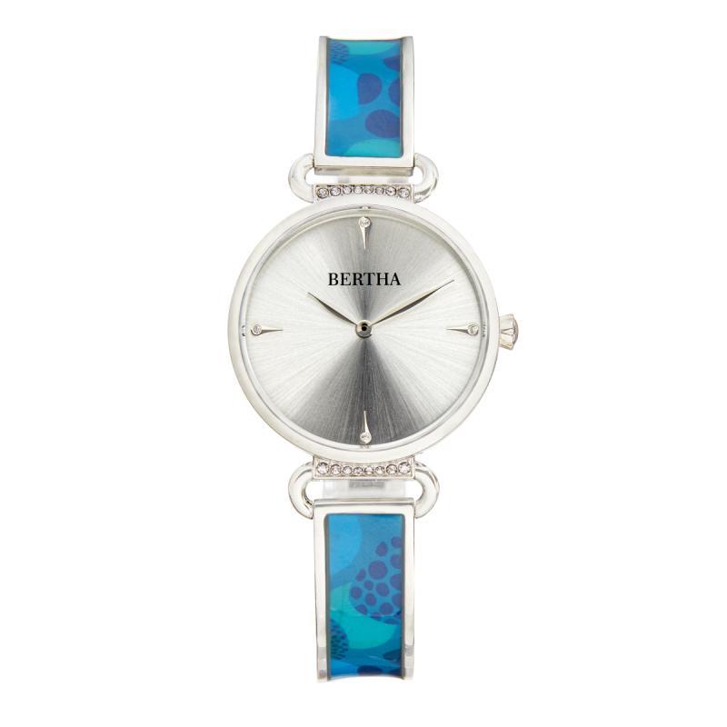 Bertha Katherine Enamel-Designed Bracelet Watch - Ruumur