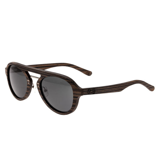 Earth Wood Cruz Polarized Sunglasses - Ruumur