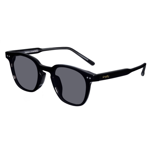 Simplify Alexander Polarized Sunglasses - Black/Black - SSU126-C1