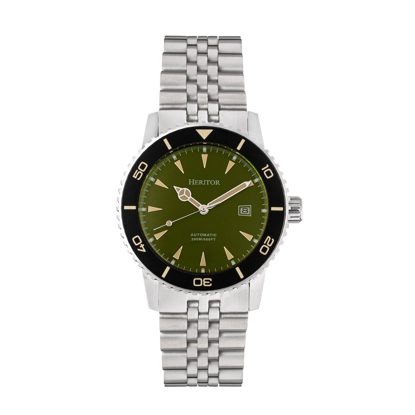 Heritor Automatic Hurst Bracelet Watch - Olive - HERHS1904