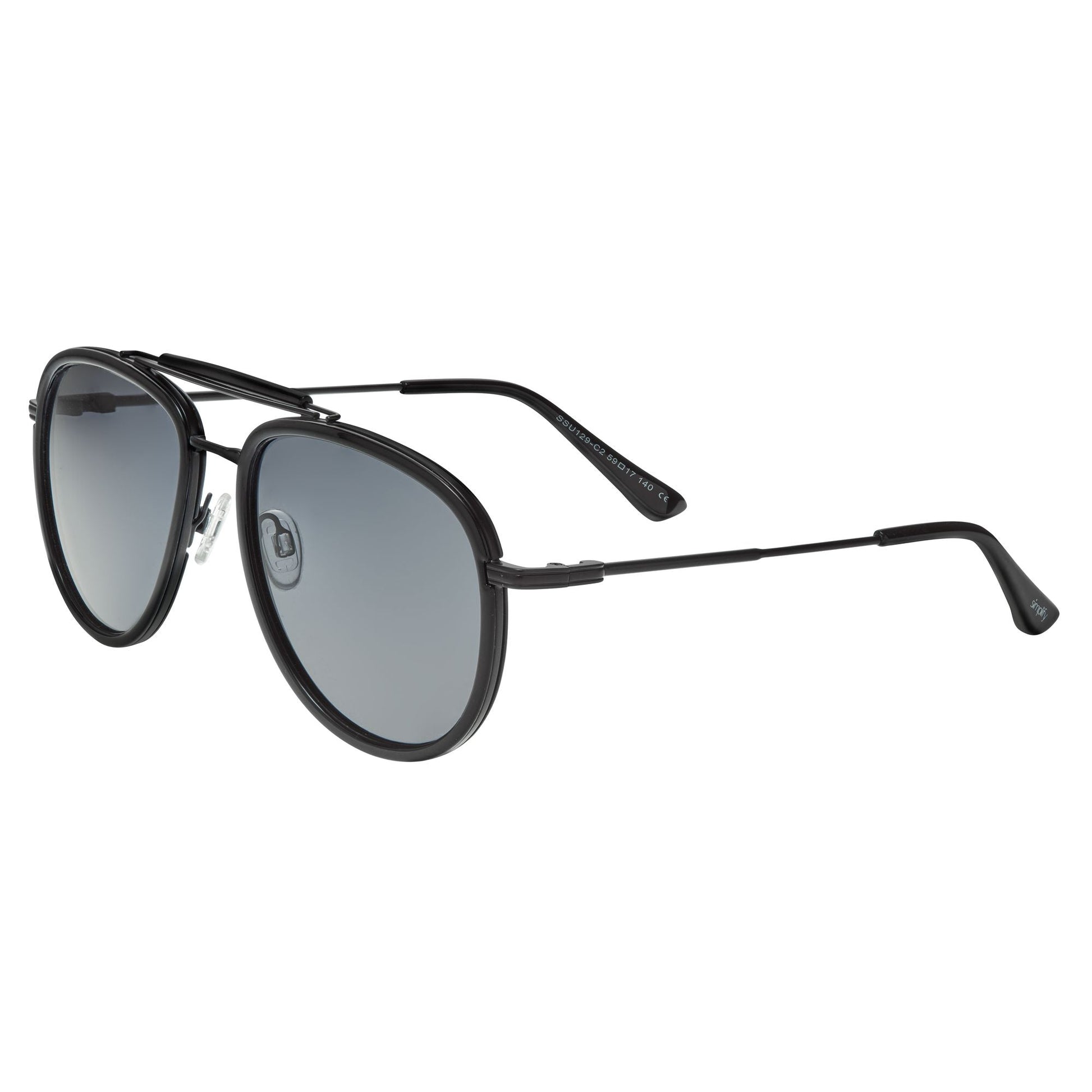 Simplify Maestro Polarized Sunglasses - Black/Black - SSU129-C2