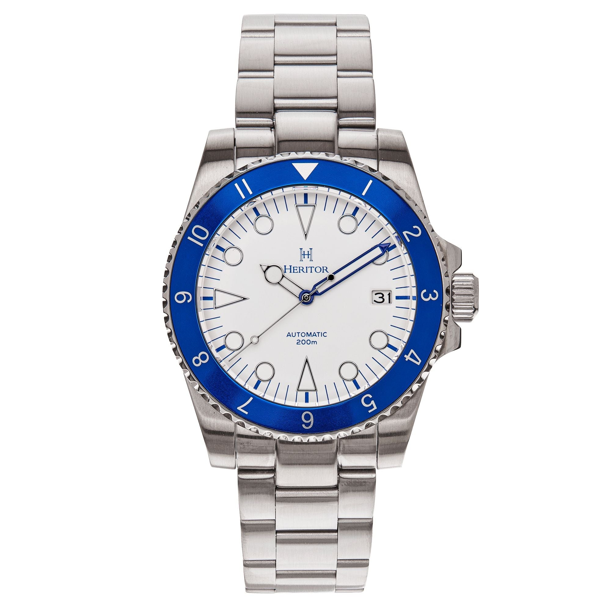 Heritor Automatic Luciano Bracelet Watch w/Date - Ruumur