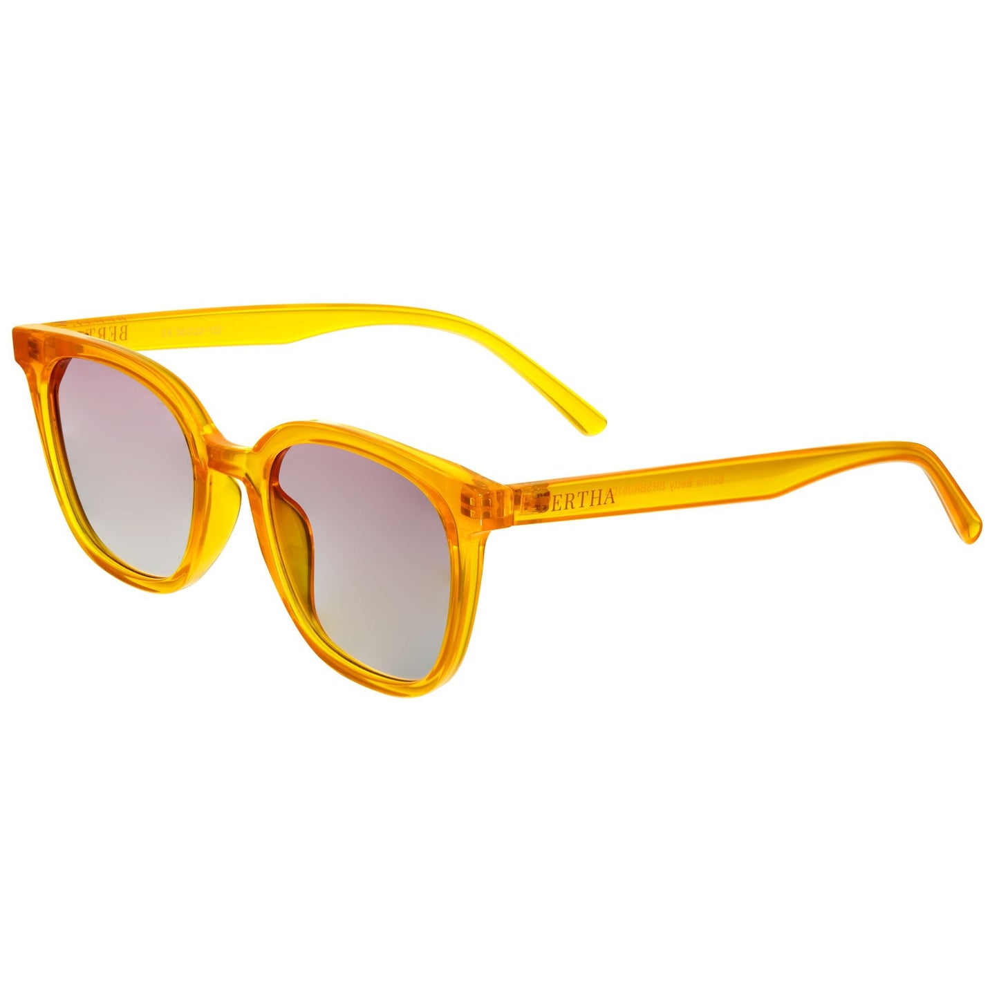 Bertha Betty Polarized Sunglasses - Yellow/Pink - BRSBR051C6