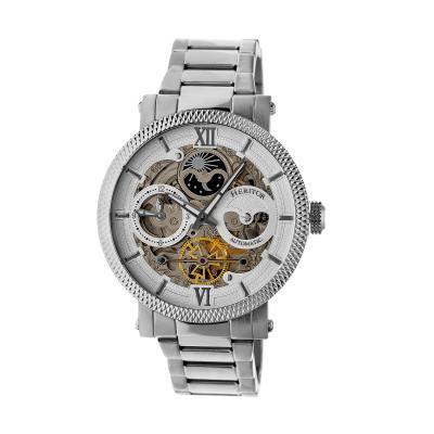 Heritor Automatic Aries Skeleton Dial Men's Watch - Ruumur