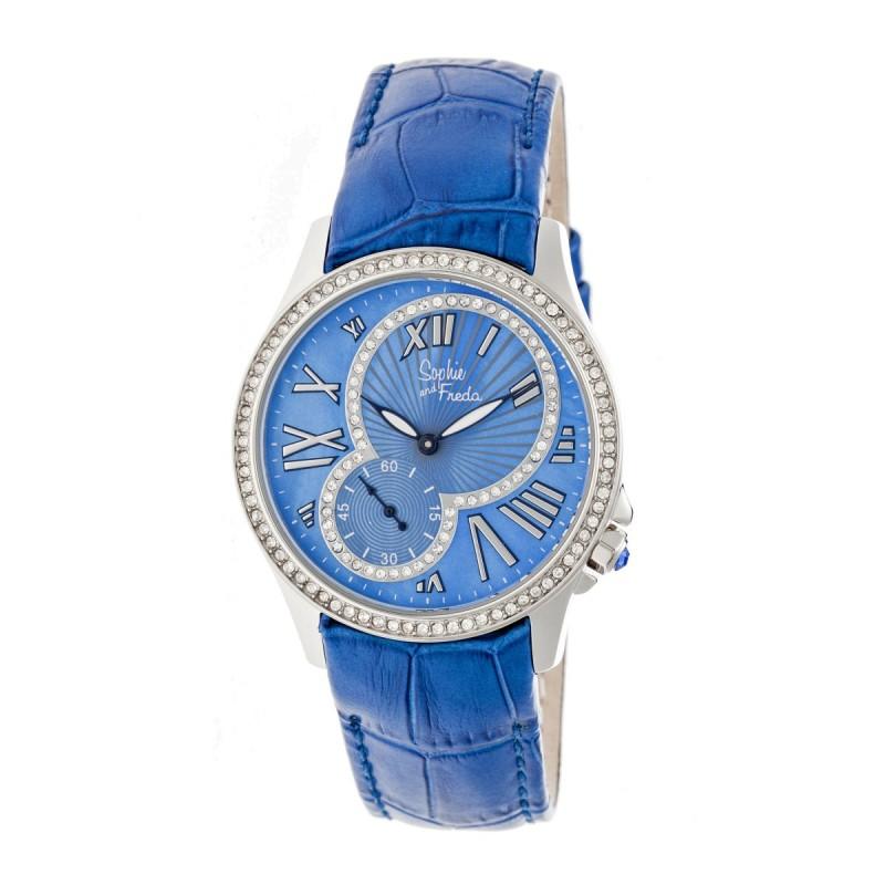 Sophie & Freda Toronto Leather-Band Ladies Watch