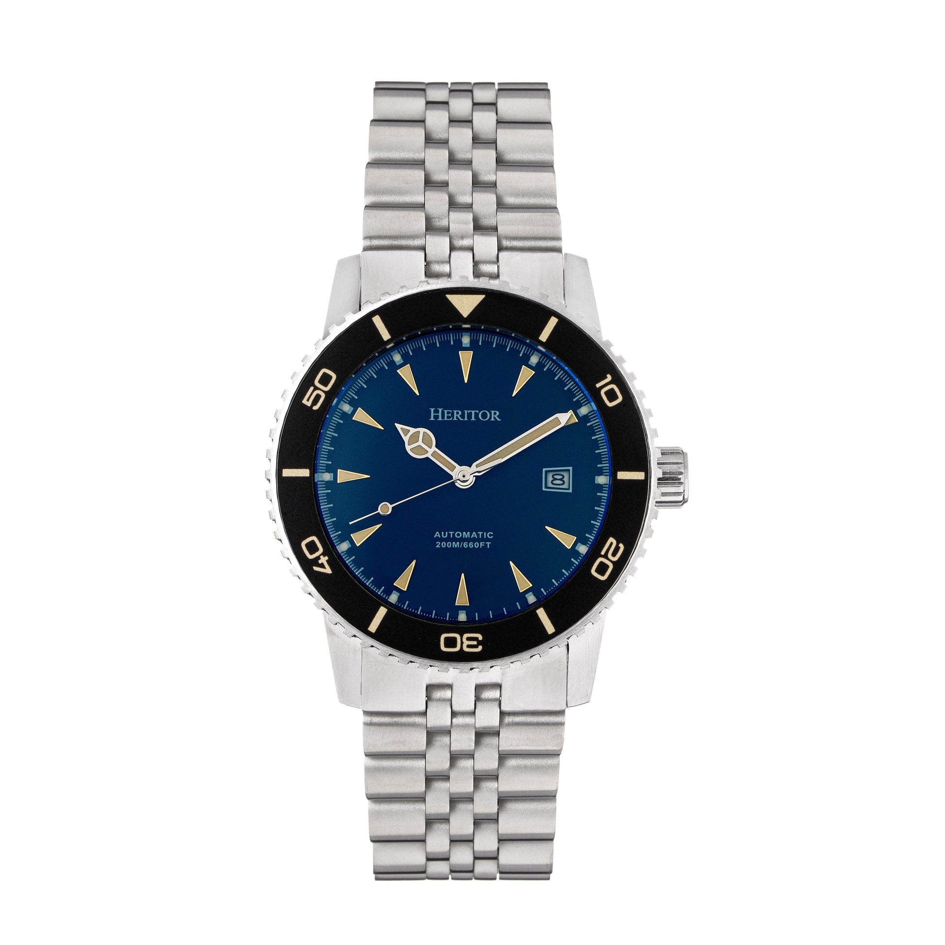 Heritor Automatic Hurst Bracelet Watch - Navy - HERHS1902