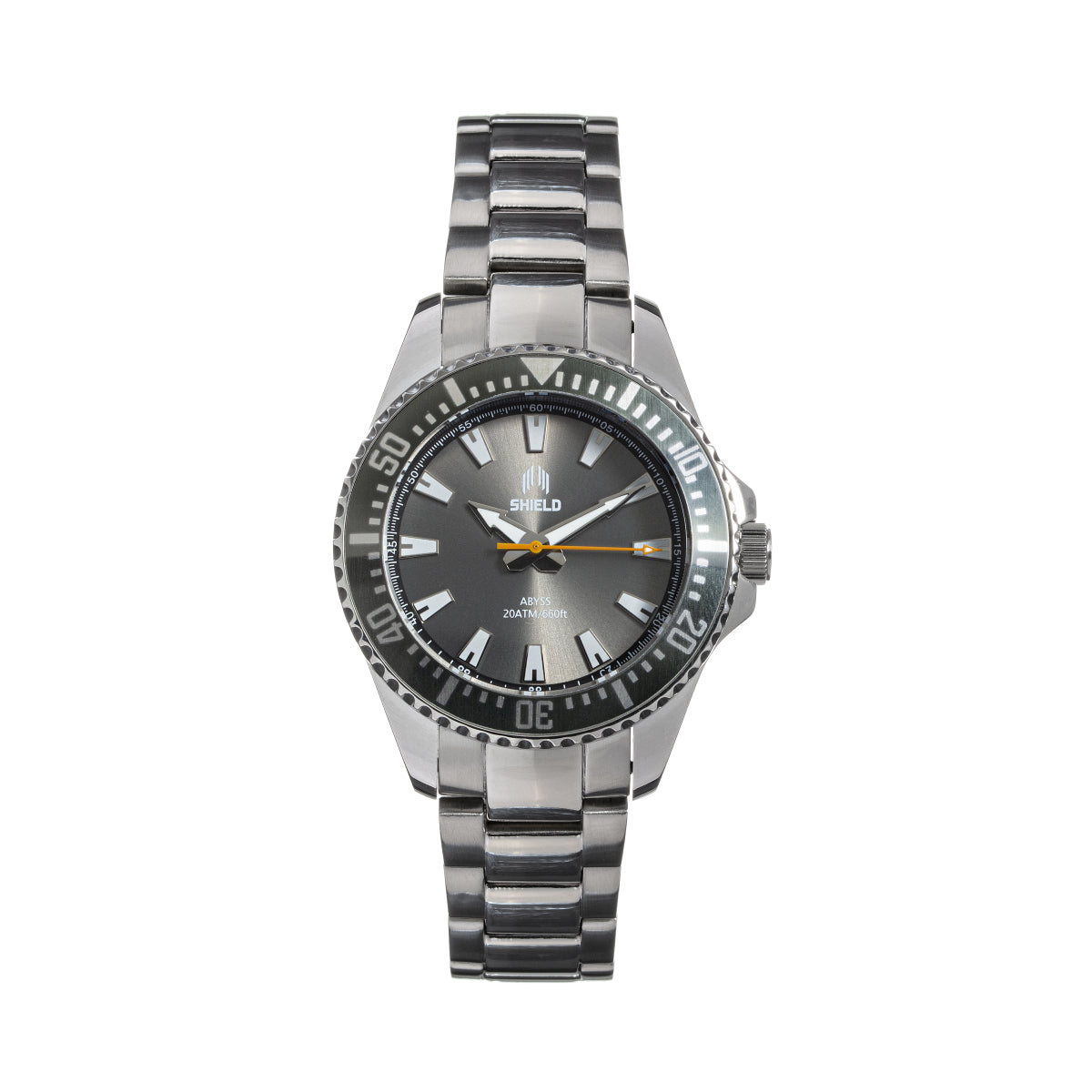 Shield Abyss Bracelet Watch - Grey - SLDSH111-7