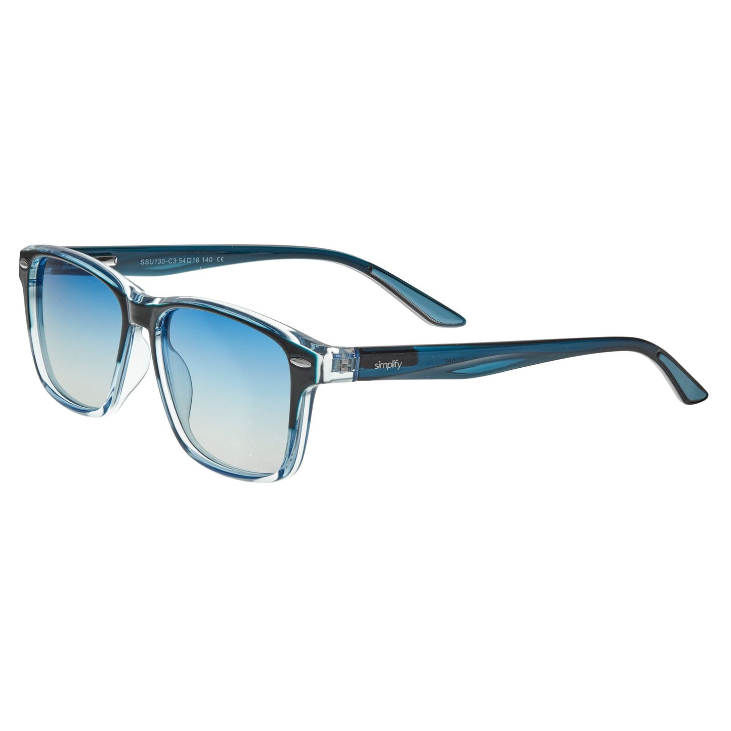 Simplify Wilder Polarized Sunglasses - Blue/Blue - SSU130-C3