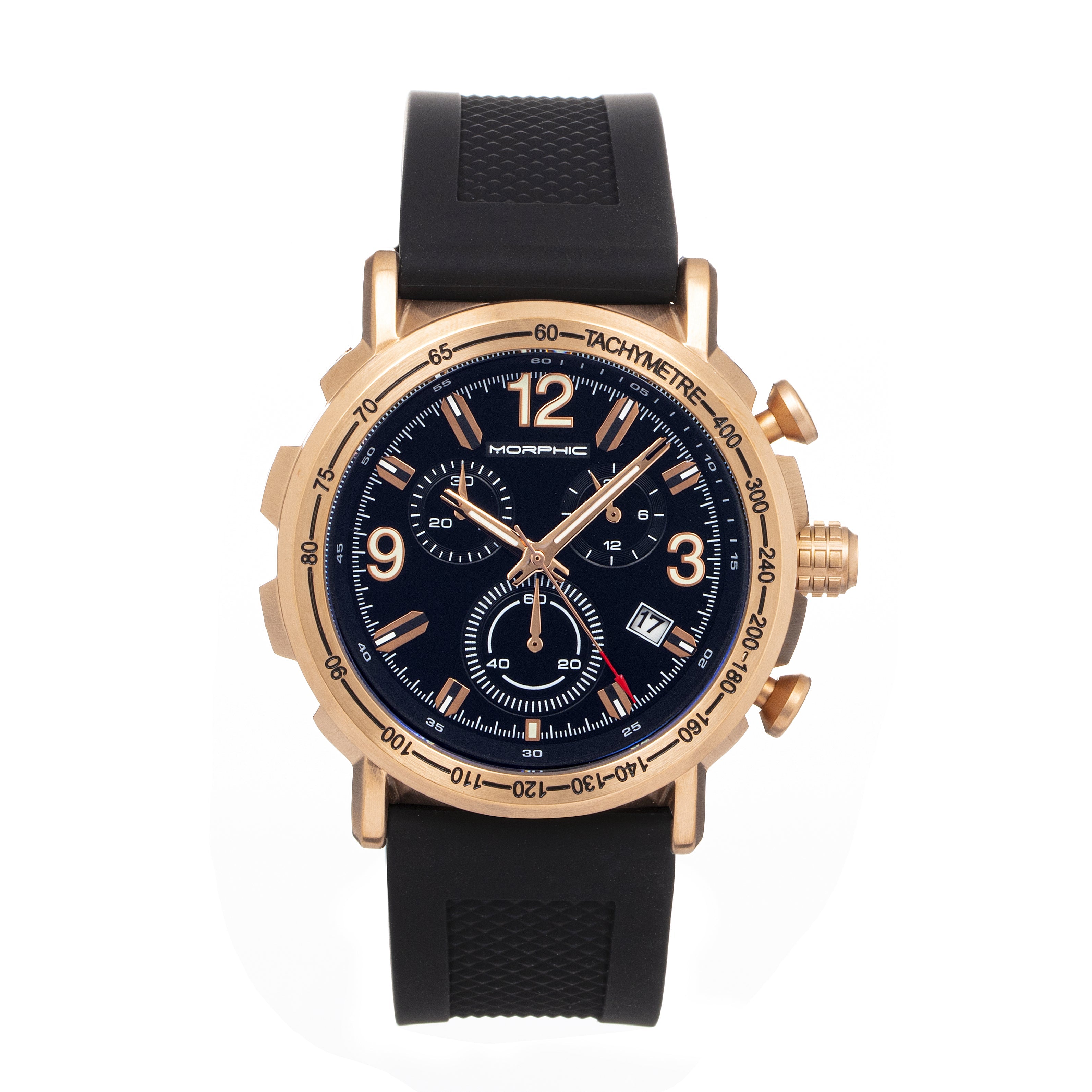 Morphic M93 Series Chronograph Strap Watch w/Date - Blue - MPH9302