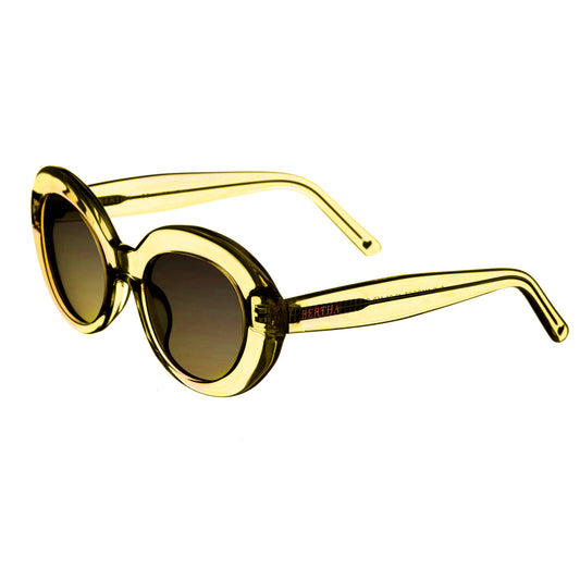 Bertha Margot Handmade in Italy Sunglasses - Champagne - BRSIT102-1