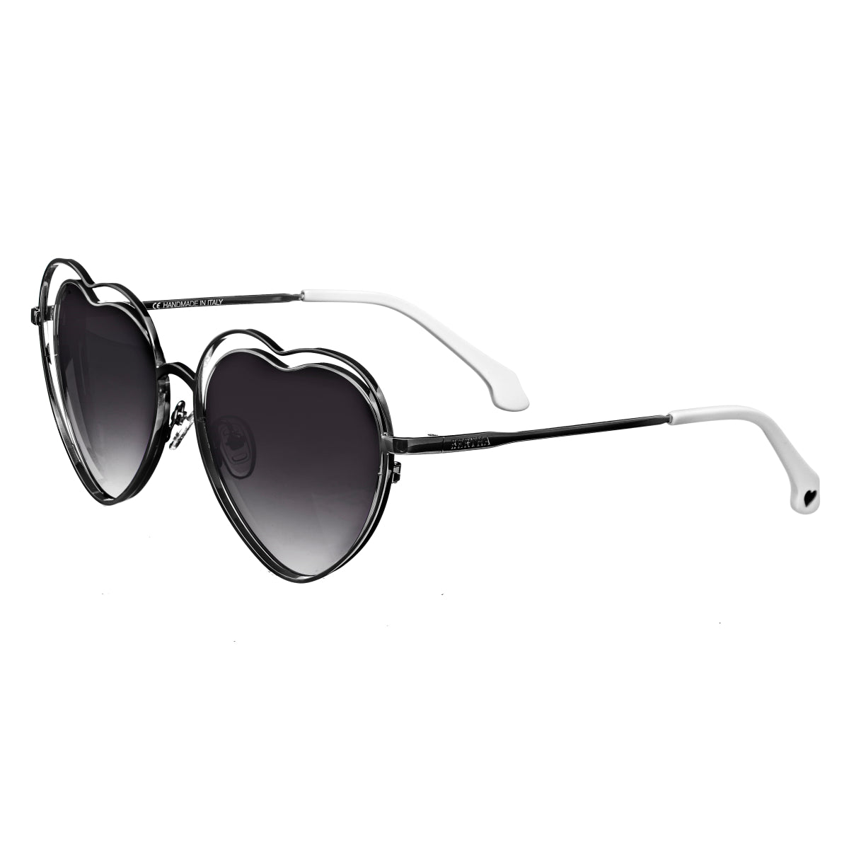 Bertha Lolita Handmade in Italy Sunglasses - Black - BRSIT111-3