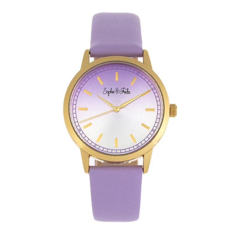 Sophie and Freda San Diego Leather-Band Watch - Ruumur