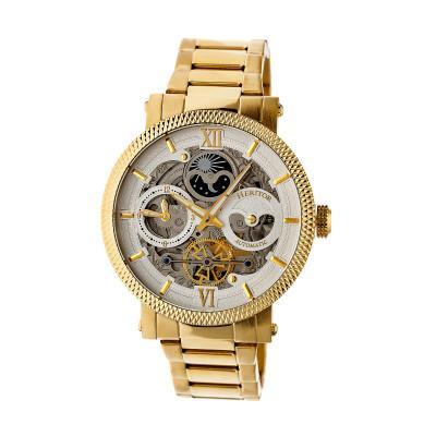 Heritor Automatic Aries Skeleton Dial Men's Watch - Ruumur