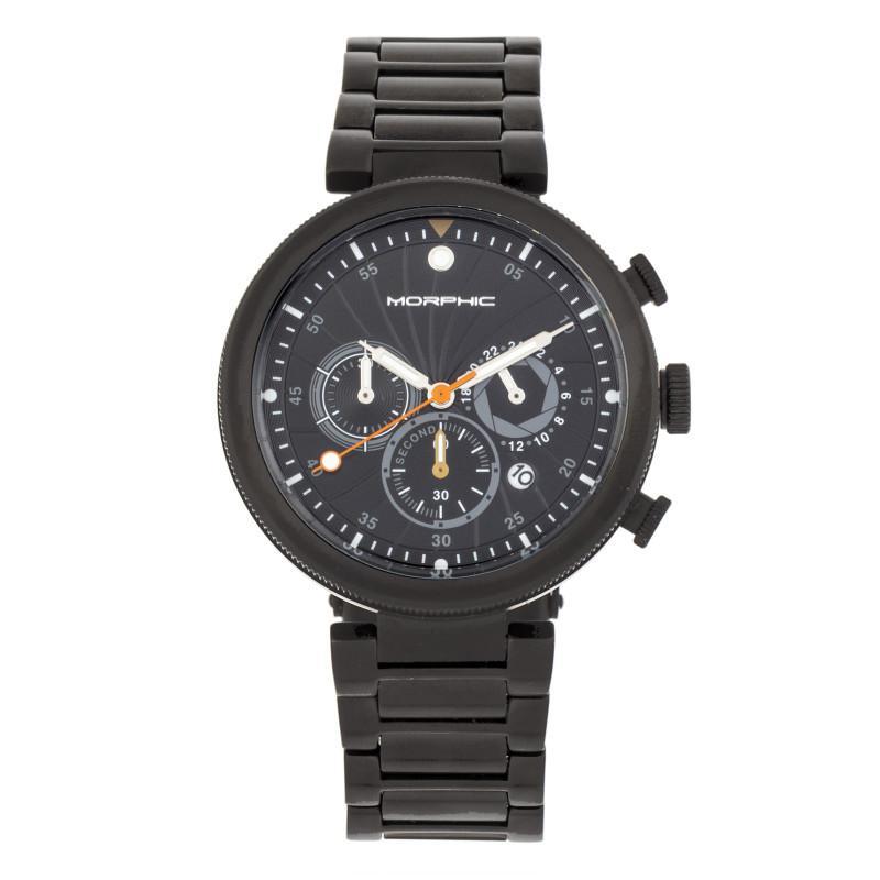 Morphic M87 Series Chronograph Bracelet Watch w/Date