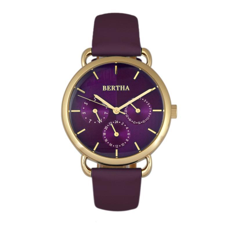 Bertha Gwen Ladies Watch w/Day/Date