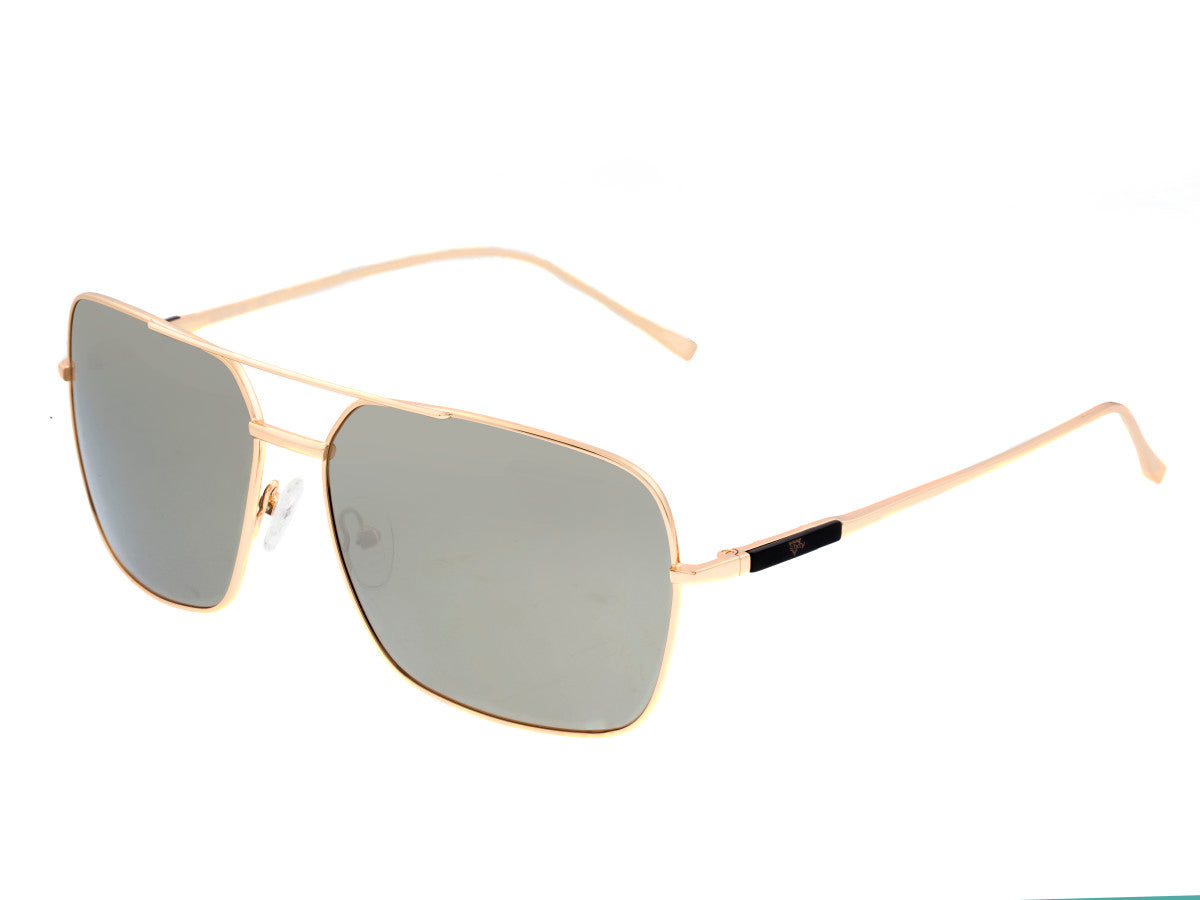 Sixty One Teewah Polarized Sunglasses - Gold/Silver - SIXS105GD