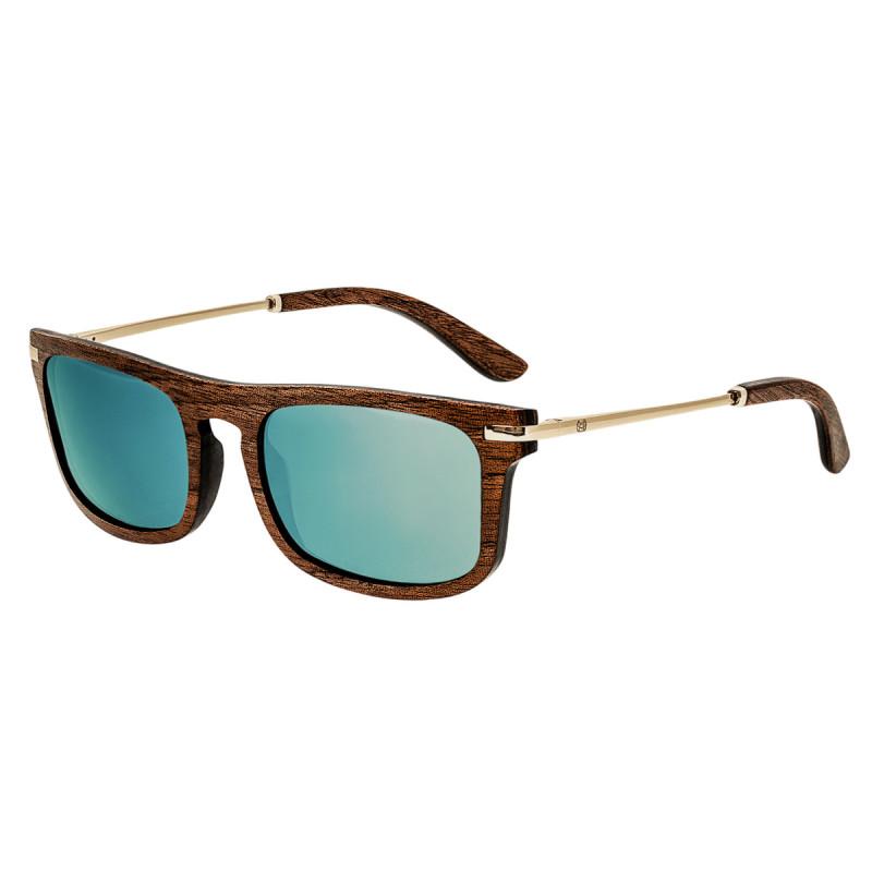 Earth Wood Queensland Polarized Sunglasses - Ruumur