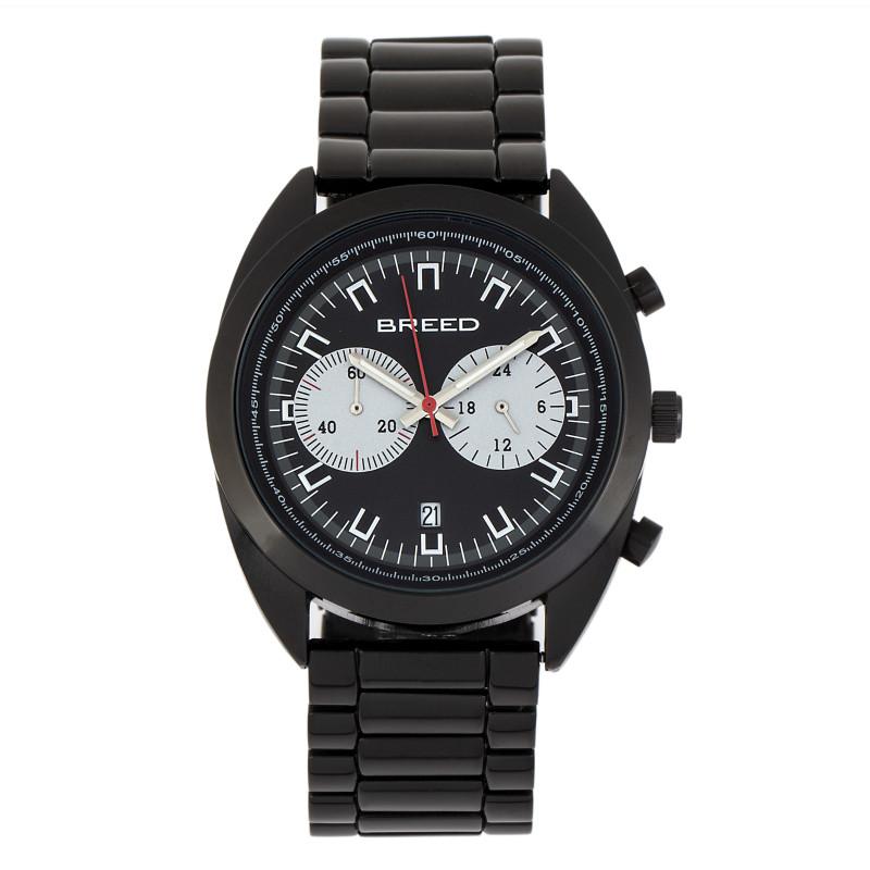 Breed Racer Chronograph Bracelet Watch w/Date - Ruumur