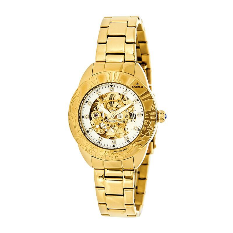 Empress Godiva Automatic MOP Ladies Watch