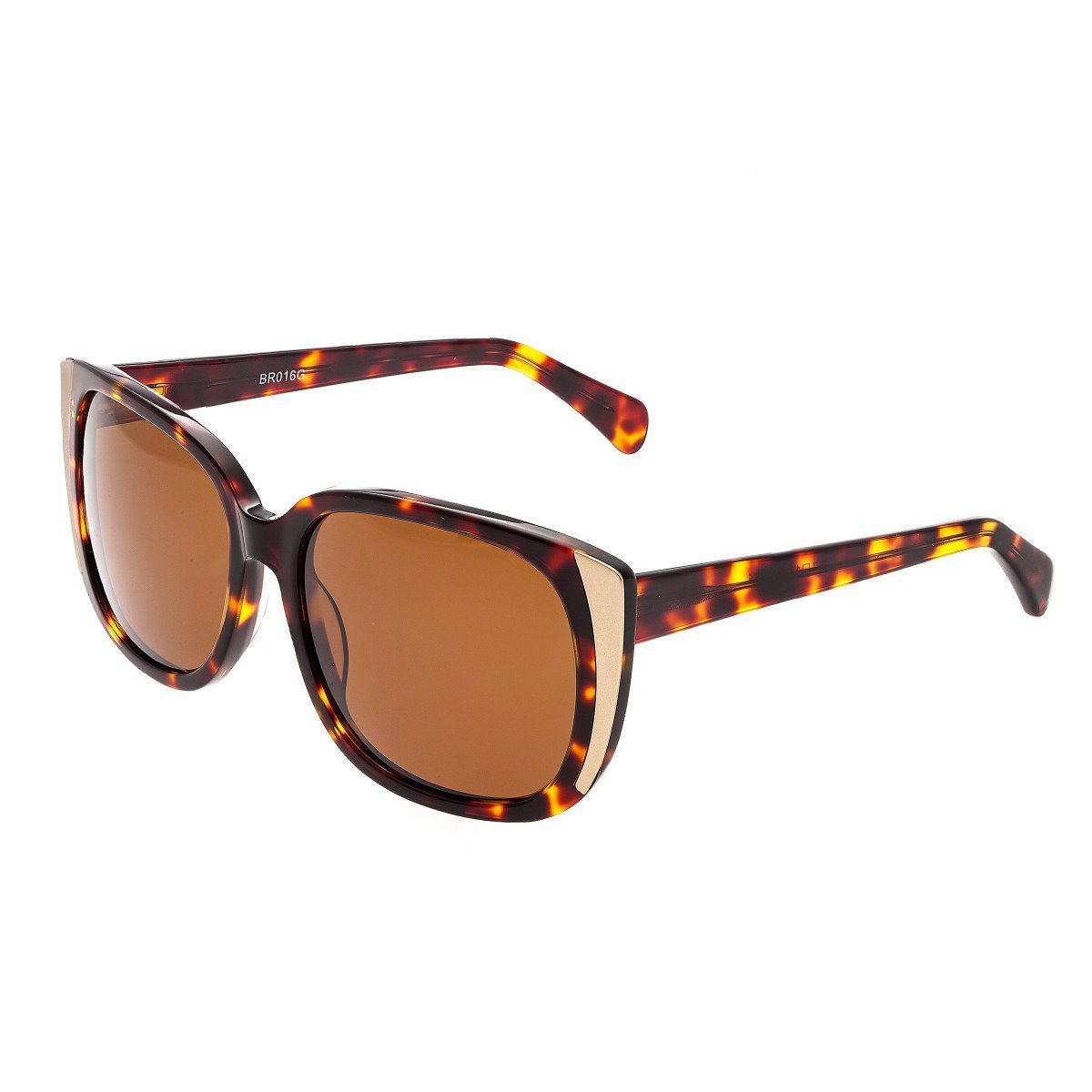 Bertha Natalia Polarized Sunglasses - Tortoise/Brown - BRSBR016G