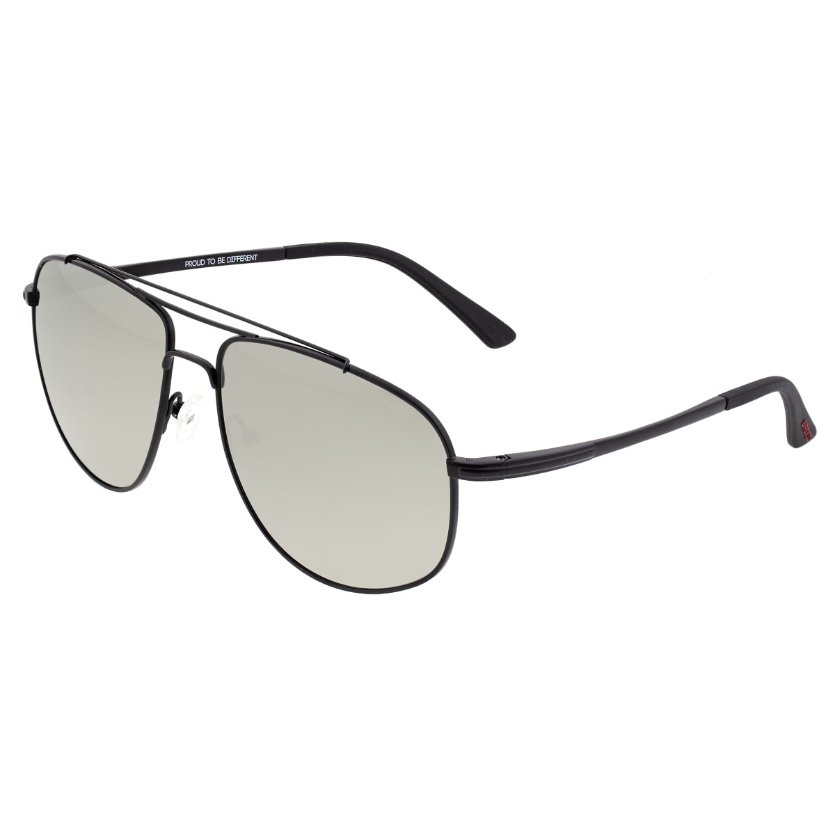 Breed Asteroid Titanium Polarized Sunglasses - Black/Silver - BSG052BK