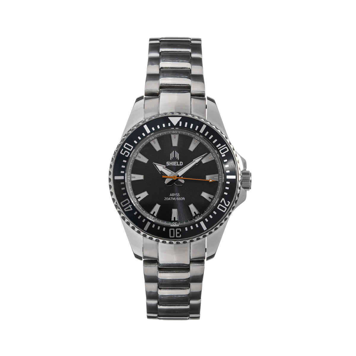 Shield Abyss Bracelet Watch - Black - SLDSH111-2