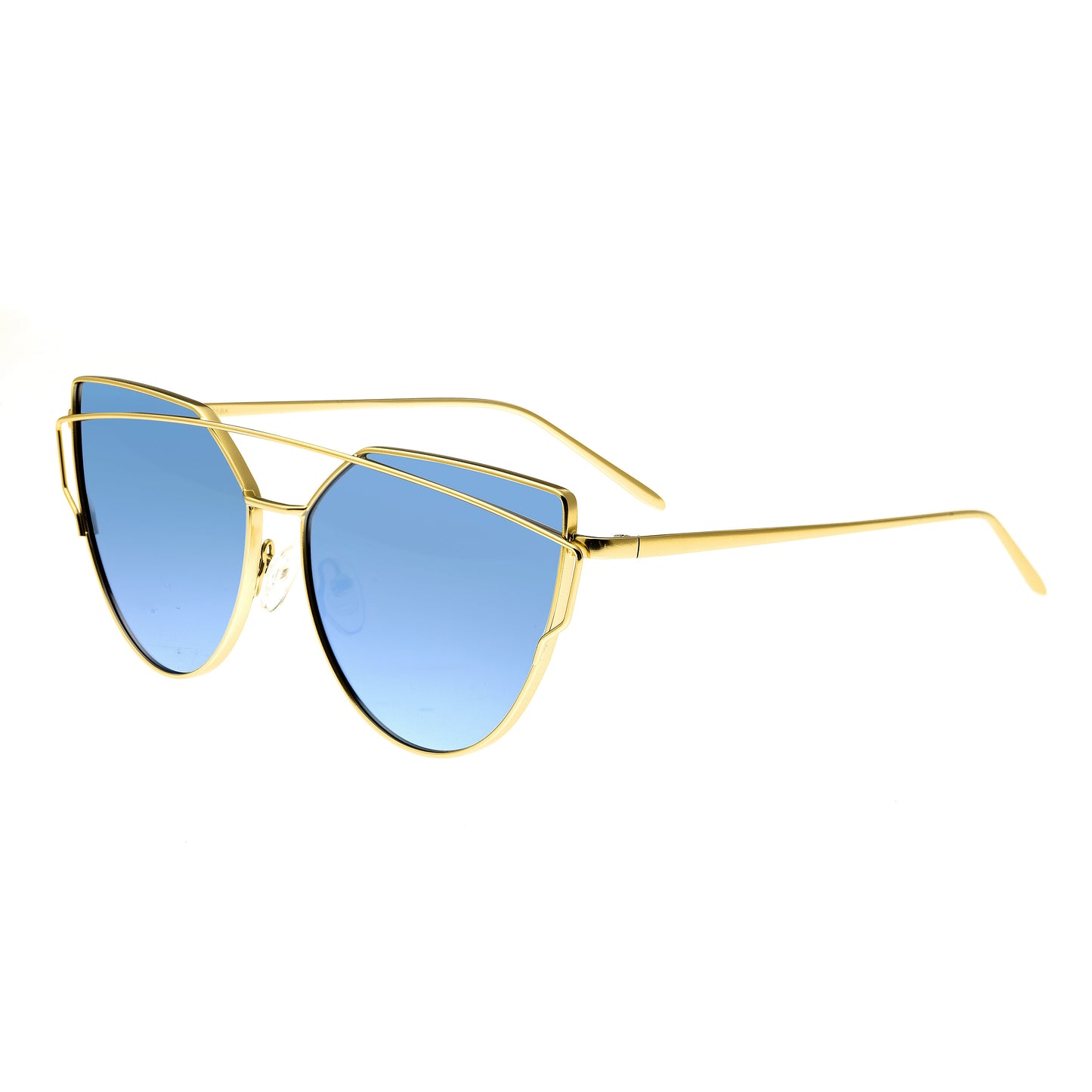 Bertha Aria Polarized Sunglasses - Gold/Celeste - BRSBR025PLX