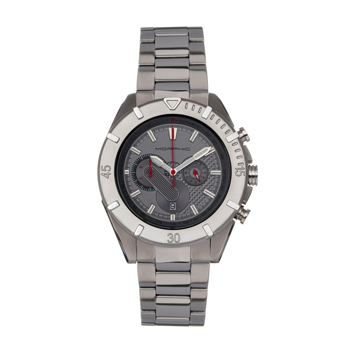 Morphic M94 Series Chronograph Bracelet Watch w/Date - Ruumur