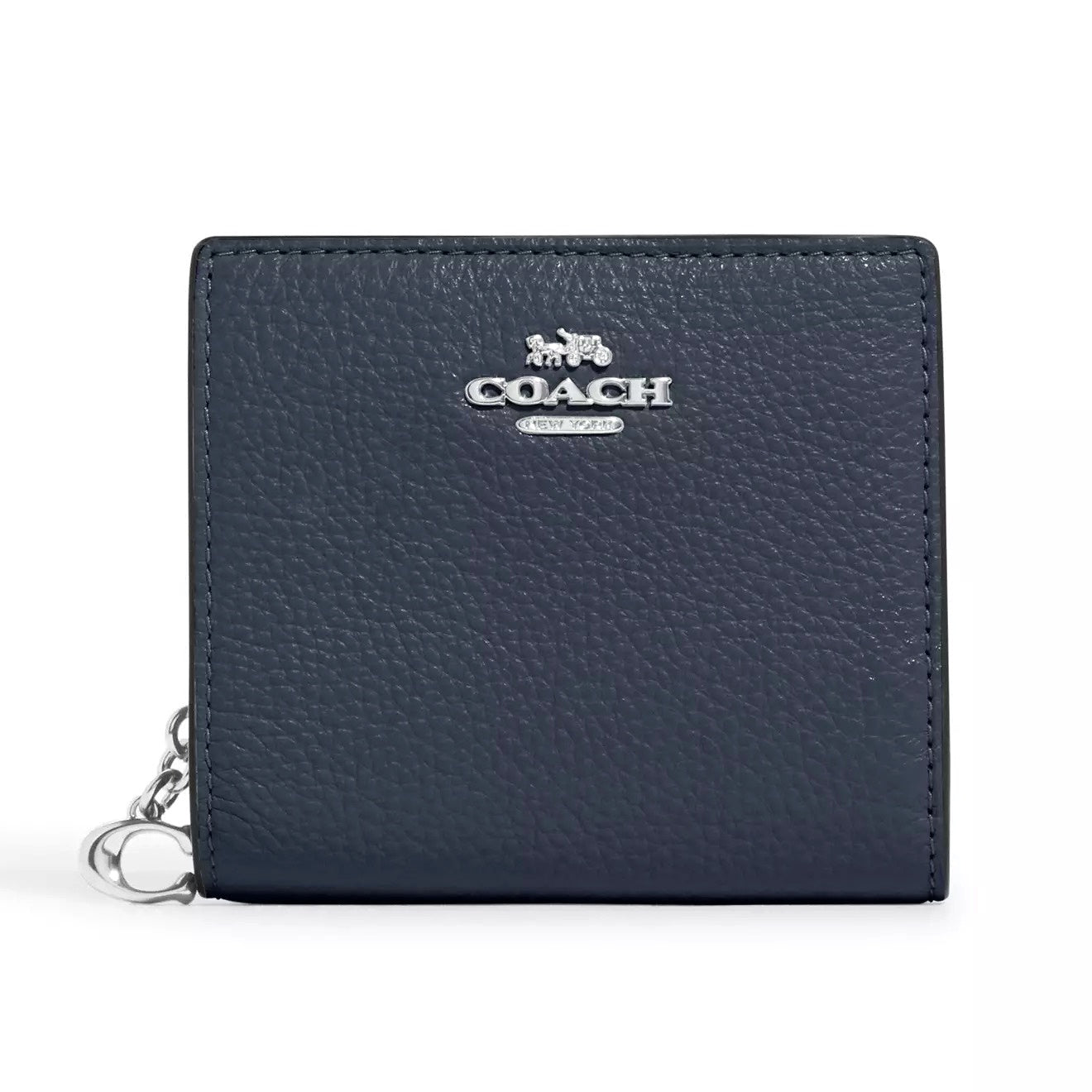 title:Coach Women's Snap Wallet;color:Denim