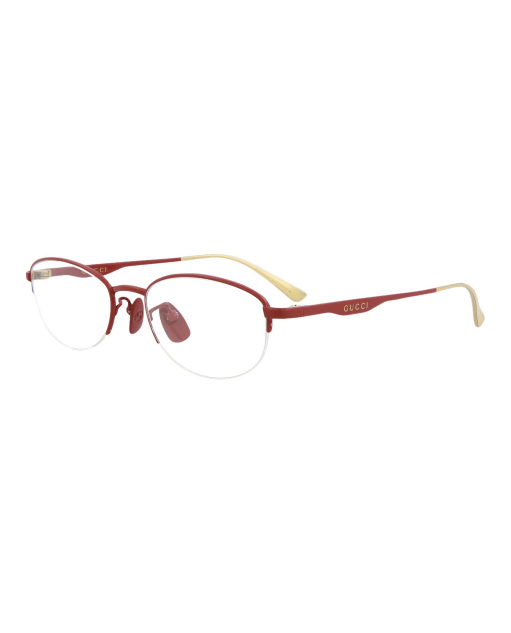 title:Gucci Novelty Optical, style # GG0339OJ-30002886004;color:Red Red Transparent