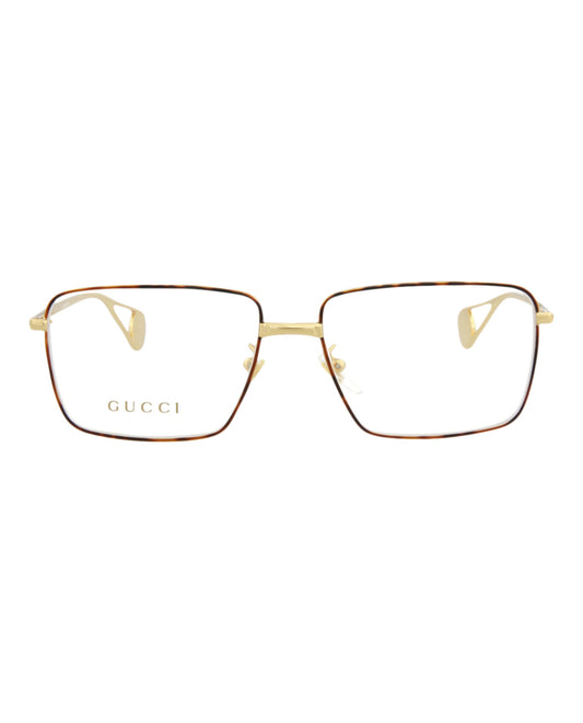 title:Gucci Novelty Optical, style # GG0439O-30006461006;color:Gold Gold Transparent