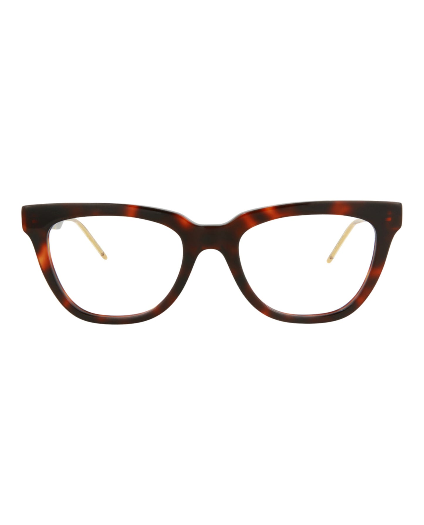 title:Gucci Cat Eye-Frame Acetate Optical Frames;color:Havana Havana Transparent