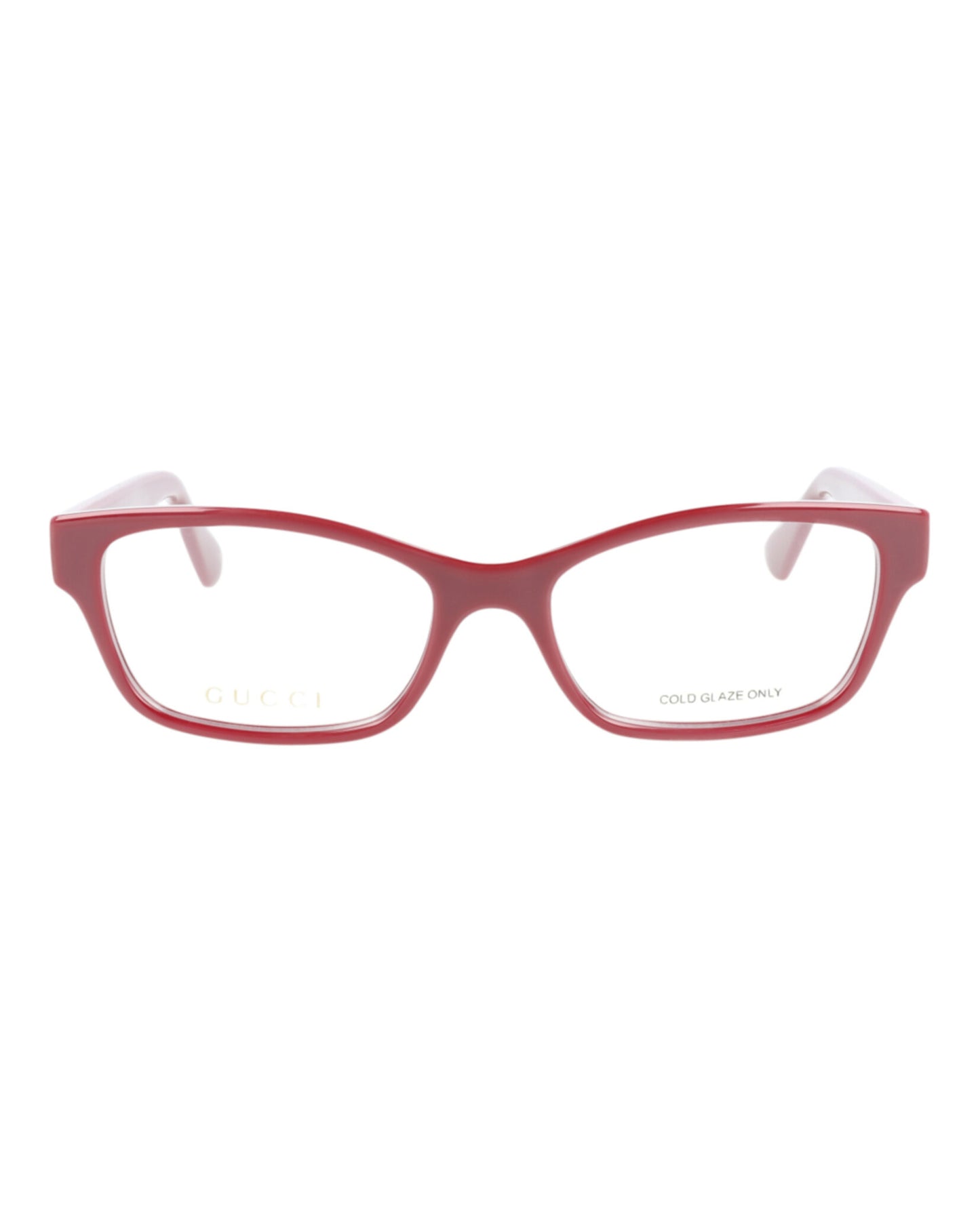 title:Gucci Cat Eye-Frame Injection Optical Frames;color:Burgundy Burgundy Transparent