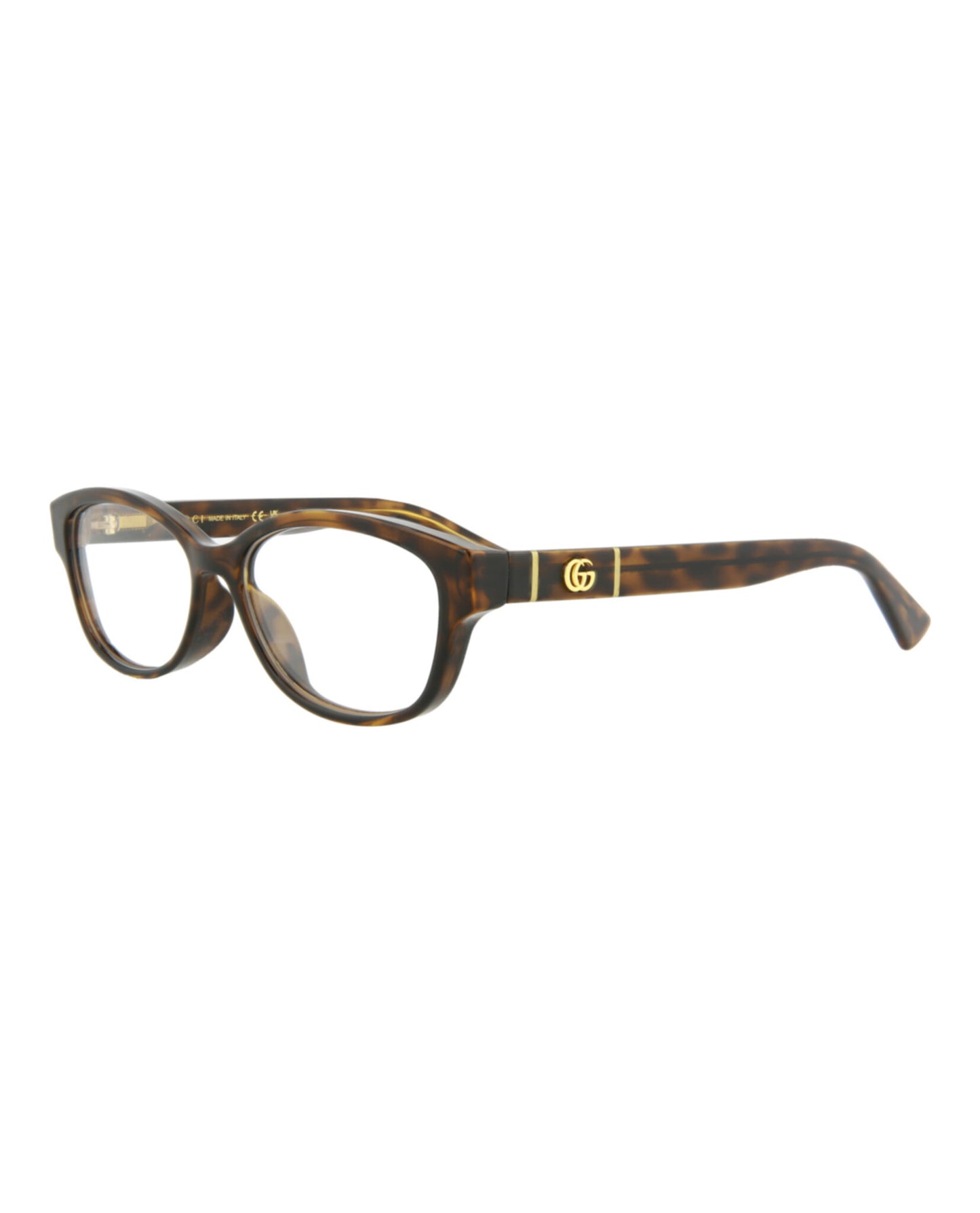 title:Gucci Core Optical, style # GG0639OA-30008598002;color:Havana Havana Transparent