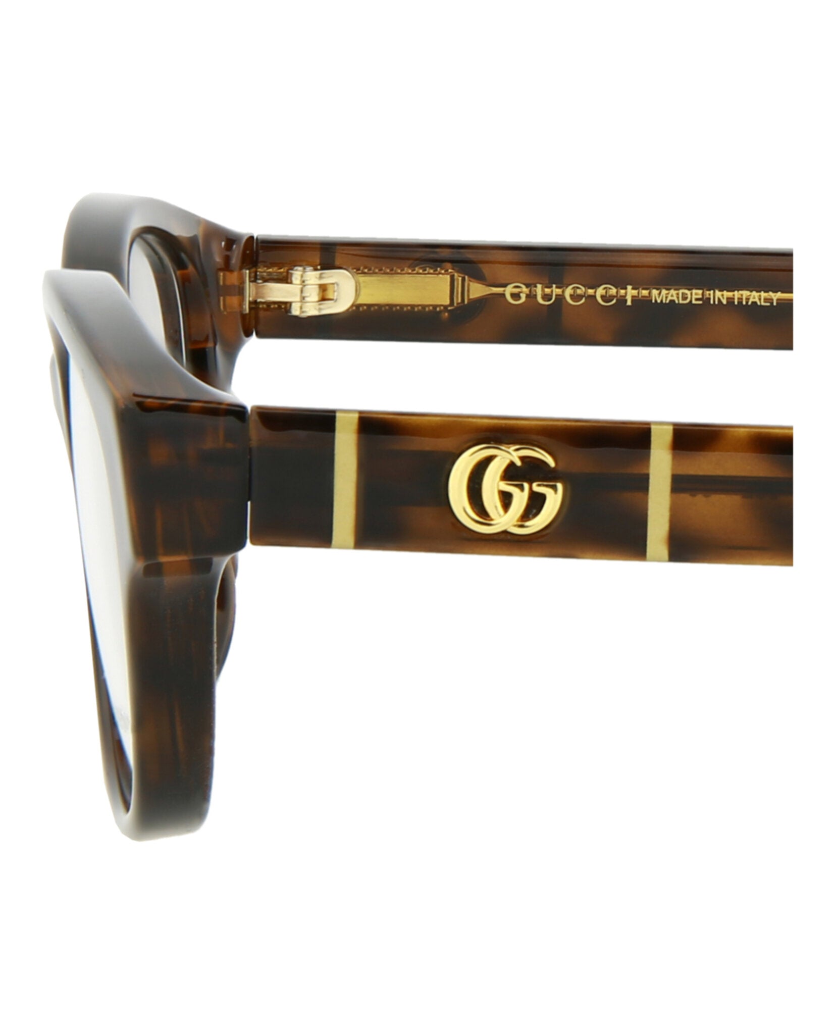 title:Gucci Core Optical, style # GG0639OA-30008598002;color:Havana Havana Transparent