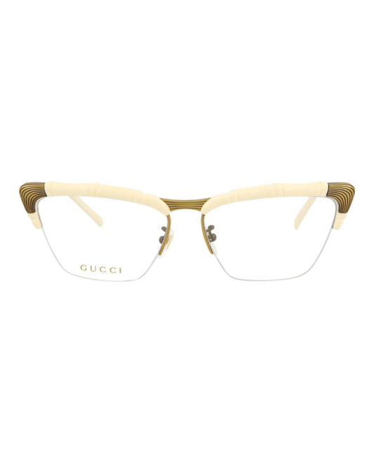 title:Gucci Novelty Optical, style # GG0660O-30008582002;color:White White Transparent