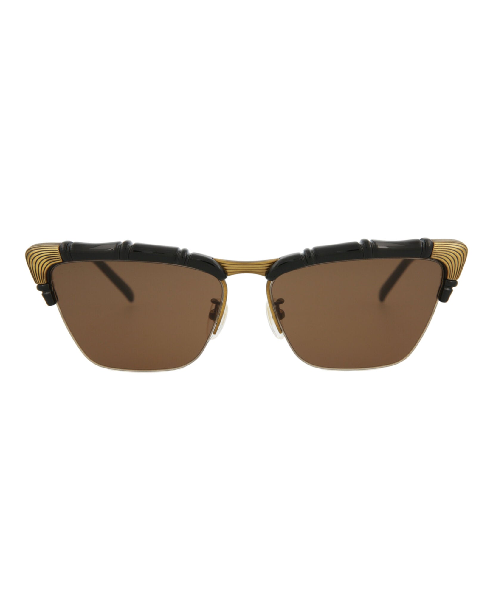 title:Gucci Cat Eye-Frame Injection Sunglasses, style # GG0660S-30008580001;color:Black Black Brown