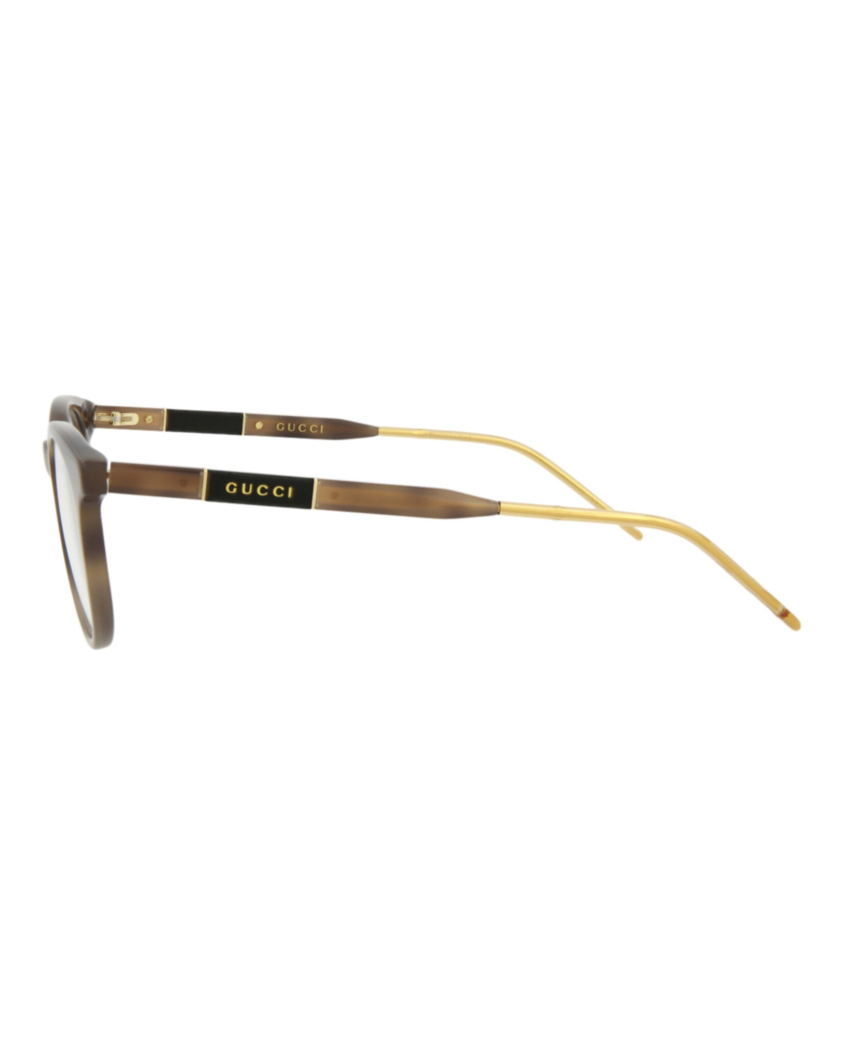 title:Gucci Novelty Optical, style # GG0845O-30009531003;color:Havana Havana Transparent