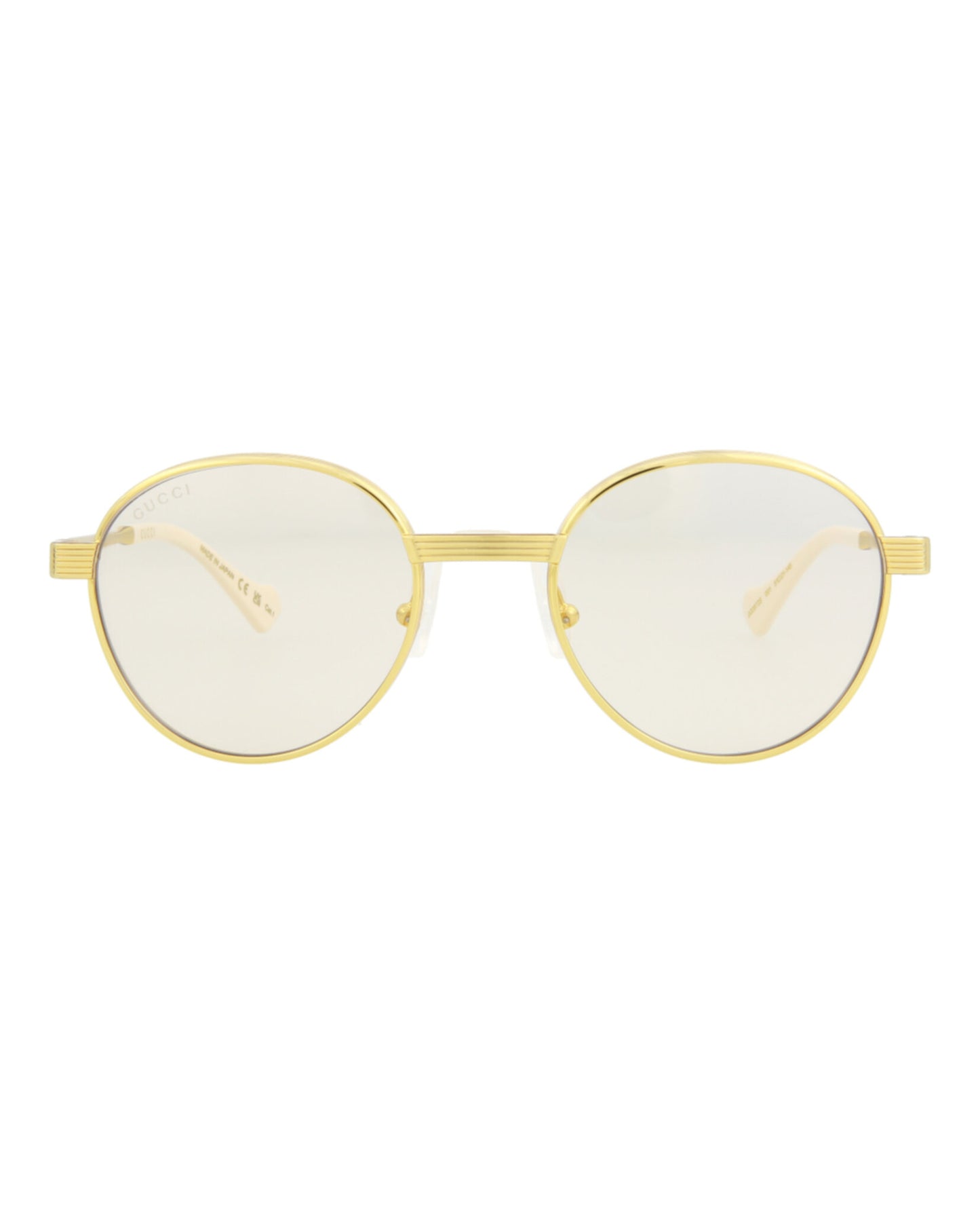 title:Gucci Men's GG0872S-30009887001 Novelty Sunglasses;color:Gold Gold Yellow