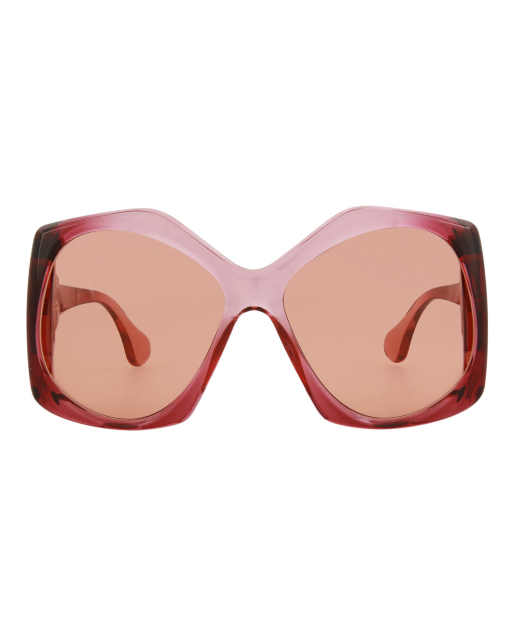 title:Gucci Women's GG0875S-30010259003 Novelty Sunglasses;color:Burgundy Burgundy Orange