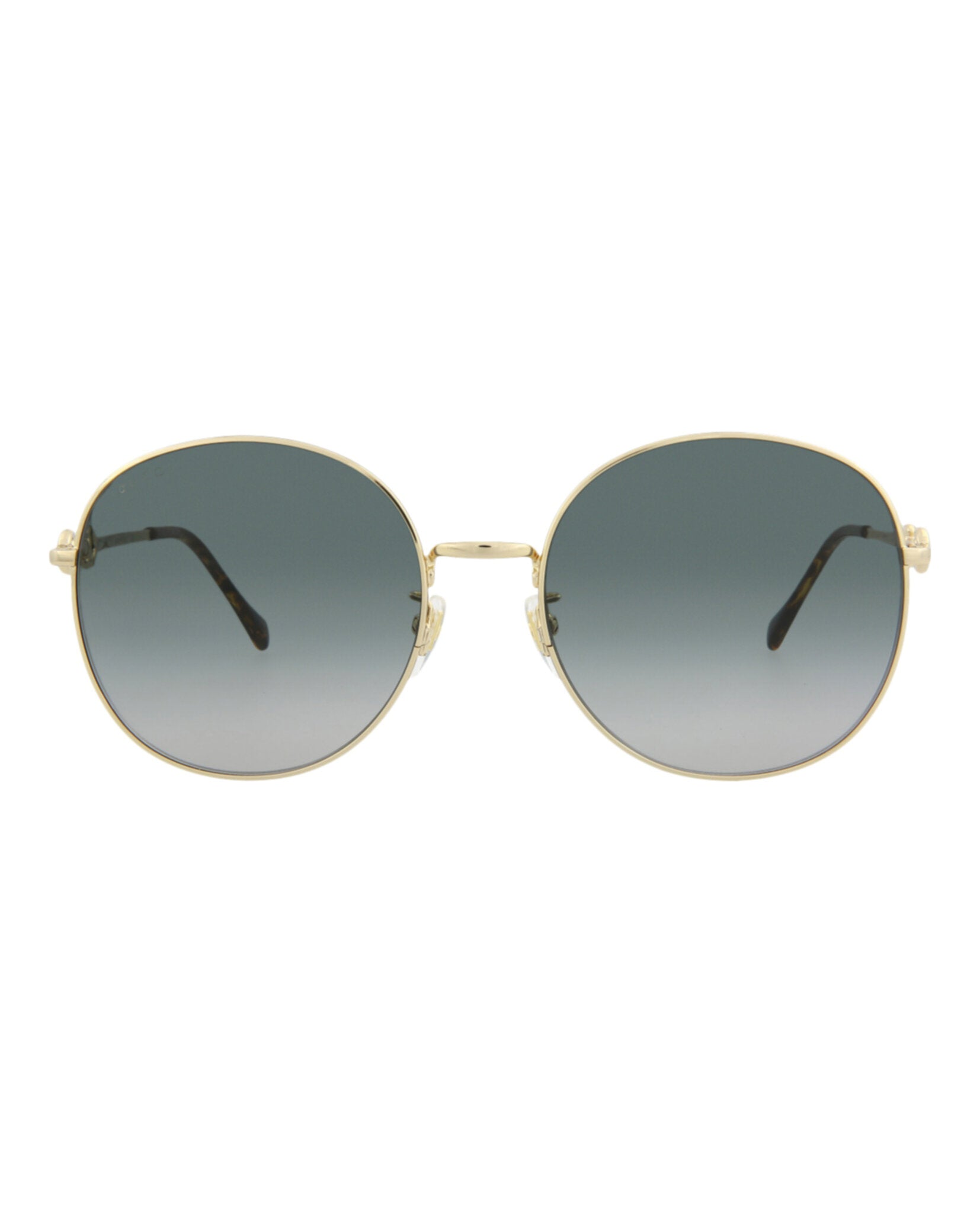 title:Gucci Women's GG0881SA-30010288001 Novelty Sunglasses;color:Gold Gold Grey