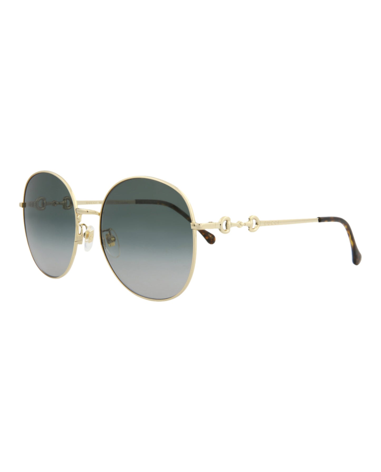 title:Gucci Women's GG0881SA-30010288001 Novelty Sunglasses;color:Gold Gold Grey