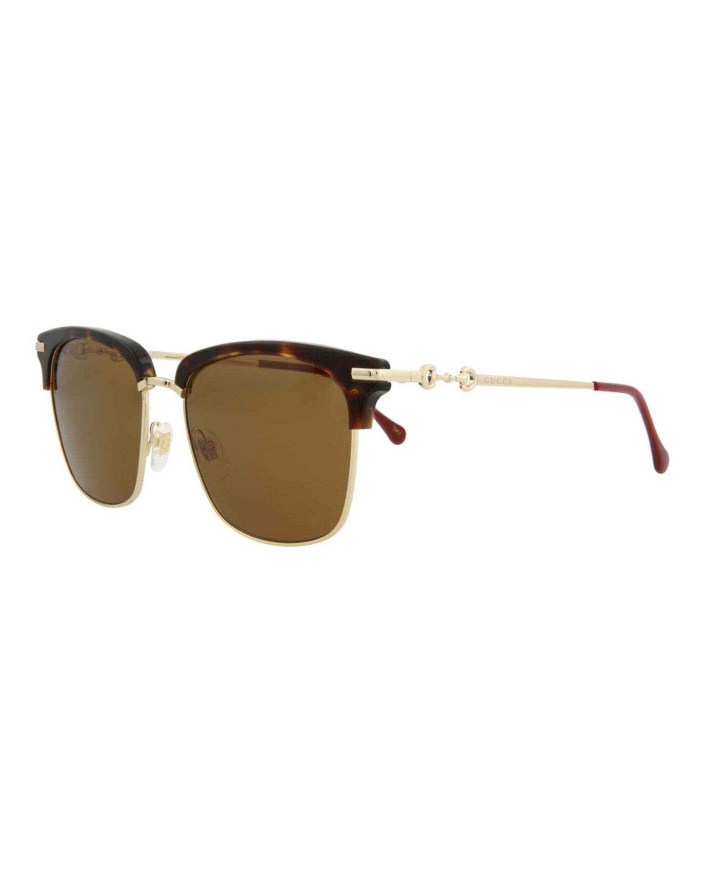 title:Gucci Men's GG0918S-30010418002 Novelty Sunglasses;color:Havana Gold Brown