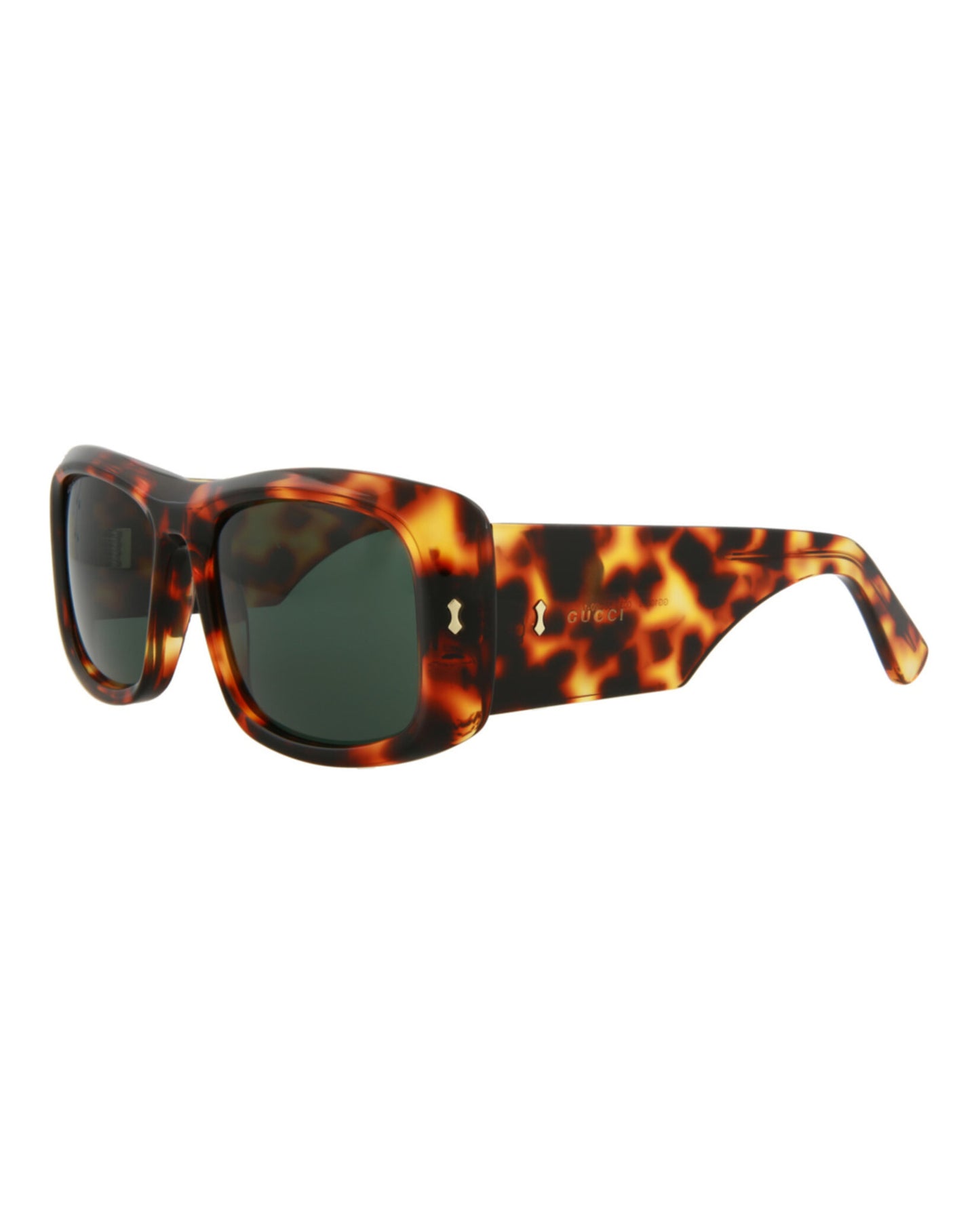 title:Gucci Men's GG1080S-30013039003 Novelty Sunglasses;color:Havana Havana Green