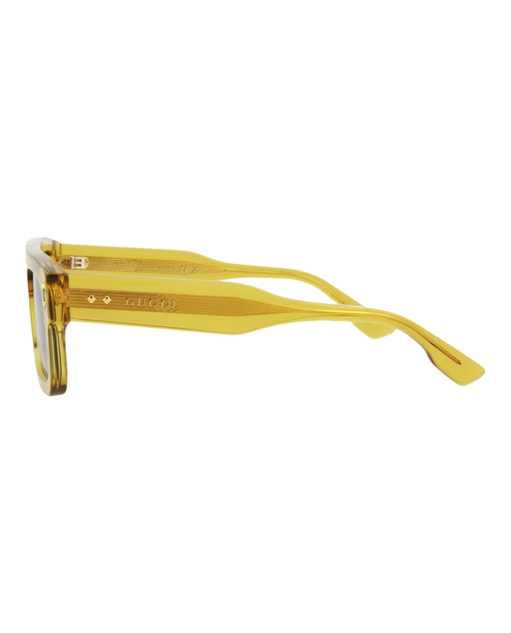 title:Gucci Men's GG1085S-30013035003 Novelty Sunglasses;color:Yellow Yellow Grey